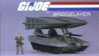 G.I. Joe "Bridgelayer" commercial (1985)