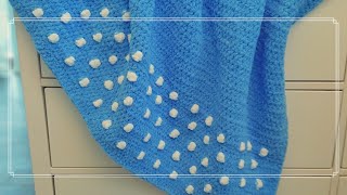 Плюшевый пледик с шишечками из софти-плюс / Мастер-класс