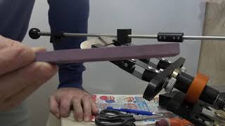 Сказание и точилке "VECTOR" клинке  и камне.