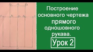 Построение сетки рукава.
