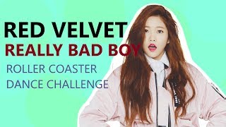 RED VELVET REALLY BAD BOY ROLLER COASTER DANCE CHALLENGE