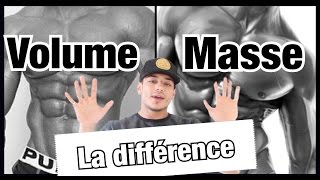 La DIFFÉRENCE entre VOLUME & MASSE Musculaire by Bodytime