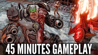 DOOM ETERNAL Gameplay Demo NEW 45 Minutes [4K 60FPS PC] - No Commentary