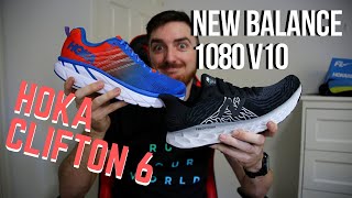 Hoka Clifton 6 vs New Balance 1080v10 | Bulk Cush!