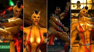 Mortal Kombat Komplete Edition - Sheeva Performs All Victory Poses