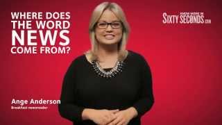 Where does the word news come from?