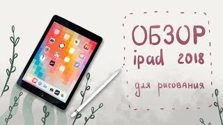 Обзор планшета iPad 2018 для рисования