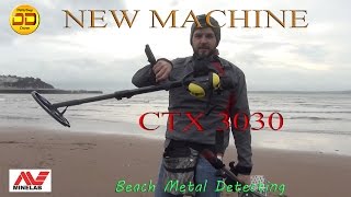Metal Detecting - Beach - using the Minelab CTX 3030, 2016