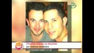 Christian Chávez es arrestado por violencia doméstica