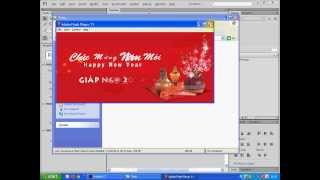 Học Adobe Flash - Thiết kế thiệp chúc mừng năm mới