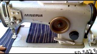 Сложный зиг-заг Minerva Минерва 72520-101 класс #Sewing machine #Швейная машина 335.