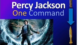 Percy Jackson's items in one command!