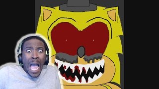 FIVE NIGHTS AT SONIC'S | EVIL SUPER SONIC  (Golden Freddy) Night 1 & 2