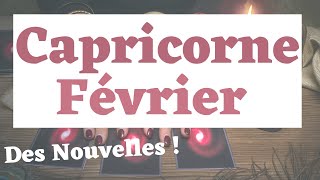 CAPRICORNE FÉVRIER 2020 : Des Nouvelles Arrivent ? ?