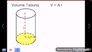 Matematika SMP Kelas 9 Volume 1 Tabung bangun leng