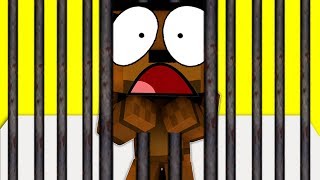 МИШКА ФРЕДДИ ПРОТИВ ТЮРЬМЫ В МАЙНКРАФТ ~ 100% ТРОЛЛИНГ - ЛОВУШКА И ЖЕЛЕЙНЫЙ МЕДВЕДЬ НУБ MINECRAFT