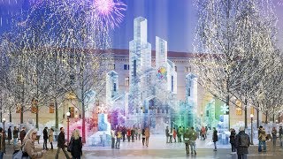Saint Paul Winter Carnival Unveils 2018 Ice Palace