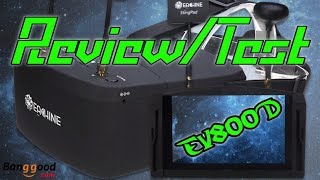 Eachine EV800D Diversity FPV Brille Test/Review | HD+ | Deutsch