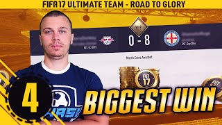 FIFA 17 ROAD TO DIVISION 1 - MY BIGGEST WIN IN ULTIMATE TEAM - CRAZY FIFA 17 GAMES - PLAY LIKE A PRO
