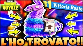 FORTNITE ITA : HO TROVATO IL LAMA IN LIVE + LA MIA VITTORIA REALE PIÙ BELLA IN ASSOLUTO!