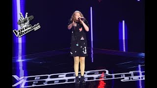 Ioana Neagu - Gangsta | Auditiile pe nevazute | Vocea Romaniei Junior 2018