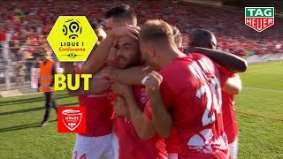 But Téji SAVANIER (71' pen) / Nîmes Olympique - Paris Saint-Germain (2-4)  (NIMES-PARIS)/ 2018-19