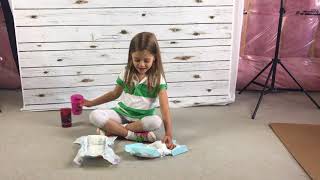 Diapers review Huggies vs Pampers Absorbency Test