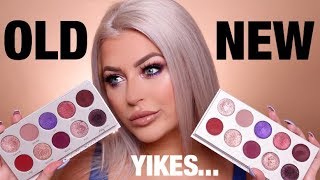 JACLYN HILL x MORPHE VAULT OLD vs NEW | BLING BOSS PALETTE