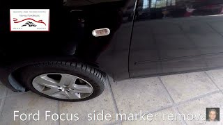 Ford Focus  2004–2011    side marker removal