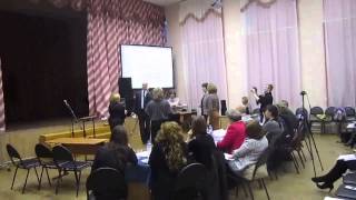 Конкурс Учитель года 2015  Мастер класс Морозова В П