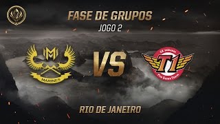Marines x SKT T1 (Fase de Grupos - Jogo 5 - Dia 3) - MSI 2017