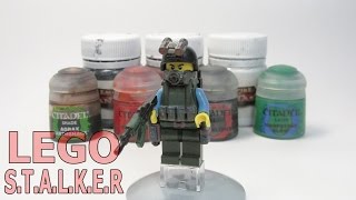 лего сталкер кастом чистое небо/ LEGO custom stalker
