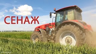 [Заготовка кормов] John Deere 7480, 8430, КВК-800, БЕЛАРУС 3522 и др. на уборке люцерны