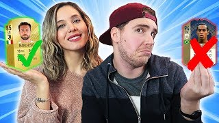 LA MIA RAGAZZA SCEGLIE I PIÚ BELLI!!! (e non solo!) - FUT DRAFT CHALLENGE FIFA 18