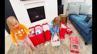 Школа для Николь и Новые наряды Мама в Шоке Влог Самый обычный день Unboxing Doll American Girl