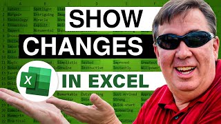 Show Changes In Excel - WOW! - 2412