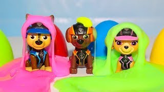 Щенячий патруль Учим цвета Игрушки Сюрпризы Развивающие мультики для детей Мультфильмы для малышей
