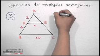 **Ejercicios de semejanza