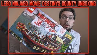 The LEGO Ninjago Movie Destiny's Bounty Unboxing 70618