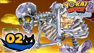 Yo-Kai Watch 2 Psychic Specters Walkthrough - Part 2 - Glitzy Bones