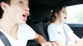 SHE FINALLY DROVE IN AMERICA AGAIN
