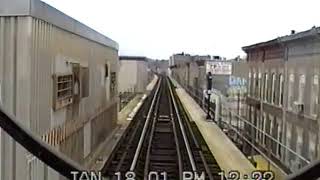 BMT Jamaica Line: R42 J Train Ride to Broad Street (1/18/01)