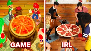 Alvin Tries To Recreate The Mario Party Pizza Video Game In Real Life • Tasty