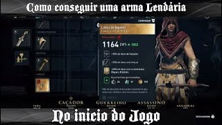 Assassin's Creed Odyssey : como conseguir uma arma lendária no início do jogo? "Lança de Aquiles".
