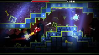 [Crunchy Town] by CastriX [Medium Demon] | Geometry Dash 2.1 (All coins) |