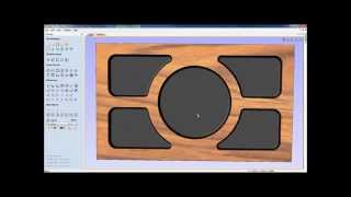 VCarve Pro Video 7 - Cutting Flutes and Pockets
