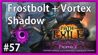 Map: Thicket (Rare) - #57 - Frostbolt + Vortex Shadow - Path of Exile (v2.3.1c)
