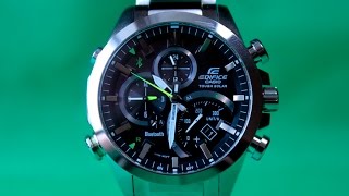 EDIFICE EQB-500D-1A | Обзор и настройка (на русском) | Купить со скидкой
