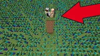 КАК ВЫЖИТЬ НУБУ И ПРО НА ОДНОМ БЛОКЕ VS АРМИИ ЗОМБИ 100000 В МАЙНКРАФТ! БИТВА MINECRAFT