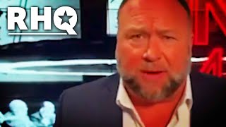 Alex Jones Sweating Over His Leaked Text Messages